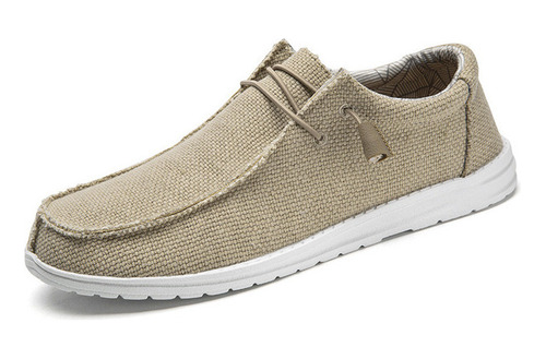 Mocasines Casuales De Lona Para Hombre