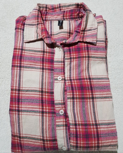 Camisa Inversa  Leñadora Talle 40 