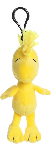 Aurora Peluche Peanust Llavero Clip-on Woodstock Emilio Color Blanco