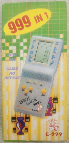 Brick Game 999 3 En 1 Gris
