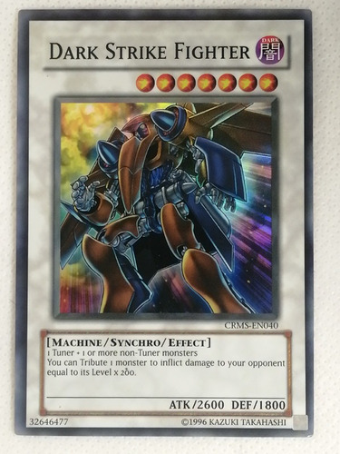 Dark Strike Fighter Super Yugioh