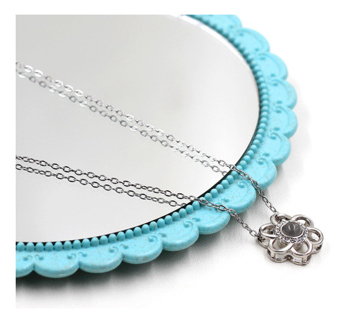 Collar Oneress Con Colgante De Te Amo En 100 Idiomas