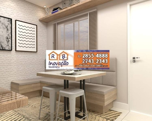 Imagem 3 de 8 de Apartamento Em Condomínio Padrão Para Venda No Bairro Vila Ré, 1 Dorm, 30 M - 16