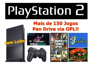 Playstation 2 - Pronto Pra Jogar - Sem Leitor - Ps2 Game