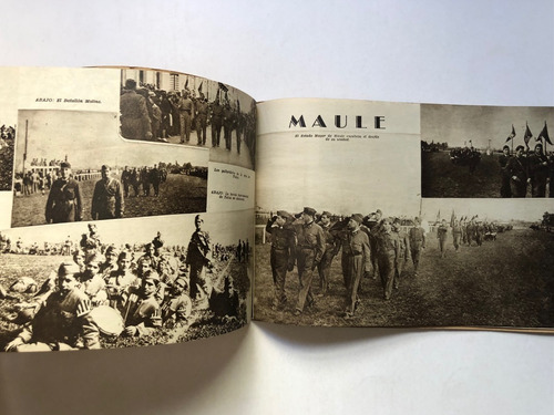 Album Grafico Milicia Republicana 1934 Fotos Maule Tarapaca (Usado)