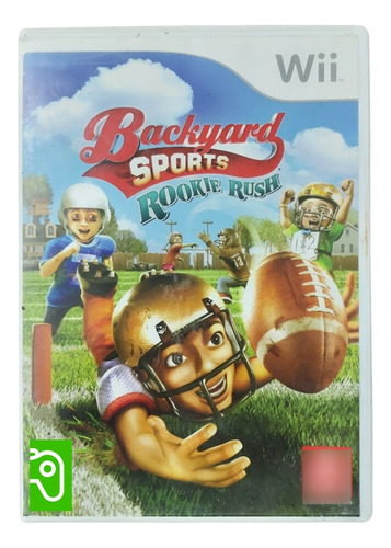 Backyard Sports: Rookle Rush Juego Original Nintendo Wii (Reacondicionado)