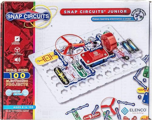 Snap Circuits Jr. Sc-100 Electronics Exploration Kit, Over 1