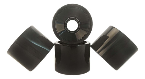 4x Ruedas De Monopatín Pu Ruedas De Longboard 65mm
