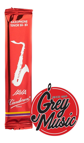 Cañas Vandoren Java Filed Red Cut X1 Flowpack N°3 Saxo Tenor