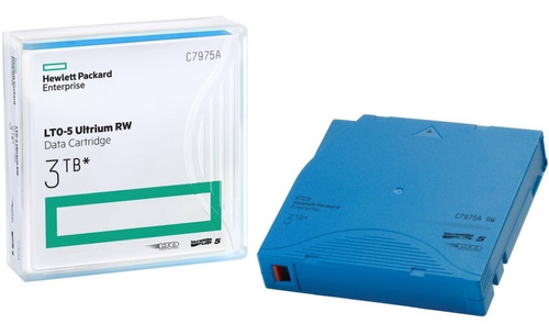 Data Cartridge Hp Ultrium Rw Lto-5 3tb C7975a Cartucho Datos