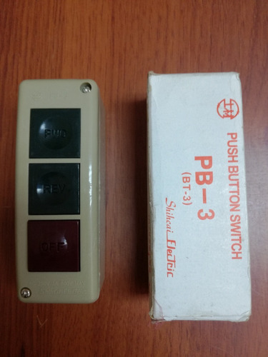 Botonera Con Botones Para Maquinaria Industrial Pb-3 / Bt-3