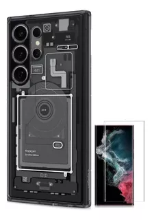 Para Samsung S24 Ultra - Case Spigen Zero One + Vidrio