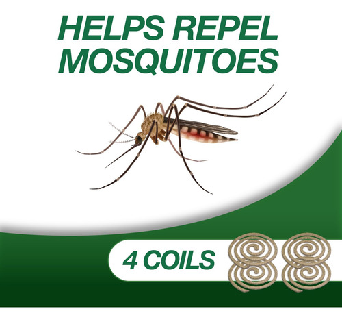 Repelente De Mosquitos Pic Cit 4 Bobinas De Citronela (pacot
