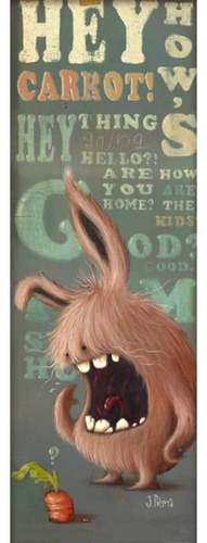 Heye Zozoville: Conejo Con Zanahoria, Puzzle, 100 Piezas,