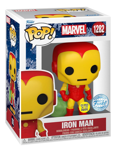 Funko Glow In The Dark Marvel Iron Man Con Costal 282