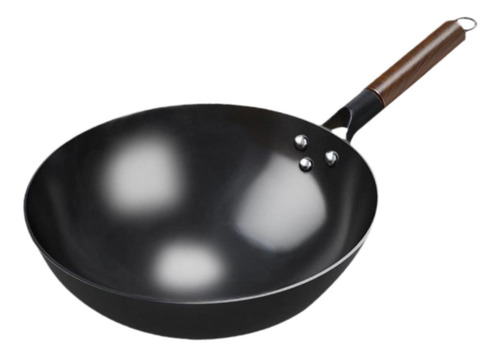 Sartén Wok Wok Chino Cocina De Inducción 36 Cm Sin Oreja