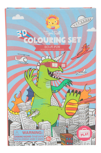 Tiger Tribe: Juego Para Colorear En 3d - Diversión De Cienc