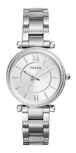 Reloj  Mujer Fossil Carlie Correa Acero