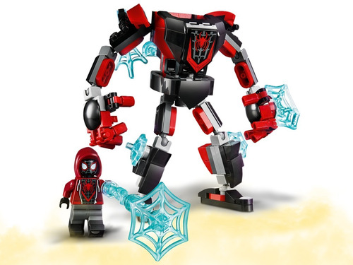 Imagen 4 de 4 de Lego® Avengers - Armadura Robótica De Miles Morales (76171)