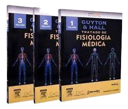 Livro Tratado De Fisiologia Médica - 3 Volumes - Guyton E Hall [2011] (Usado)