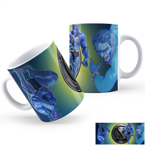 Taza Cerámica X Men Ai Calidad