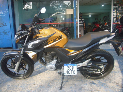 Imagem 1 de 9 de Honda Cb 250 Twister 2020 Abs Amarela Nova Baixo Km Troca