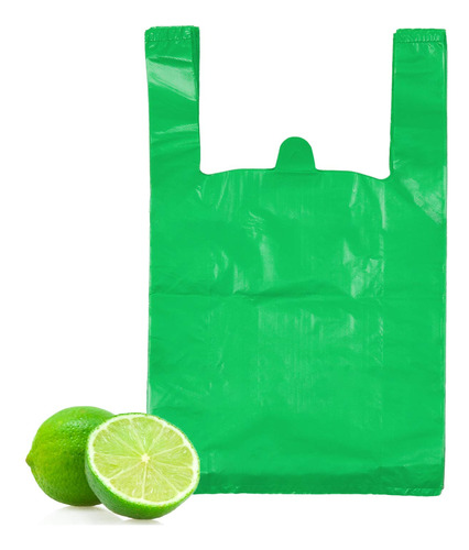 Lazyme Bolsas Para Camisetas, Bolsas De Plástico Verdes Con