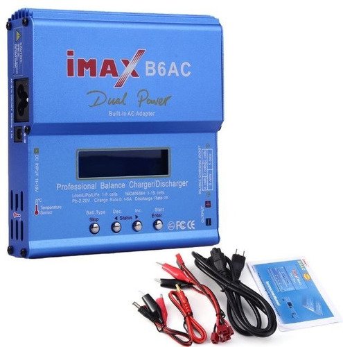 Cargador Baterías Lipo Imax B6ac 80w 1s A 6s Electronics