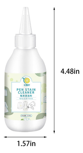 Notas De Limpieza Para Ropa, Removedor De Tinta, 150 Ml, Bol