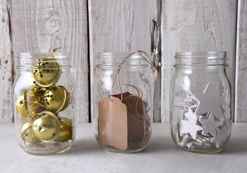 Frasco Mason Jar Ball 16oz Vaso Vidrio Tarro Bebida 12 Pack