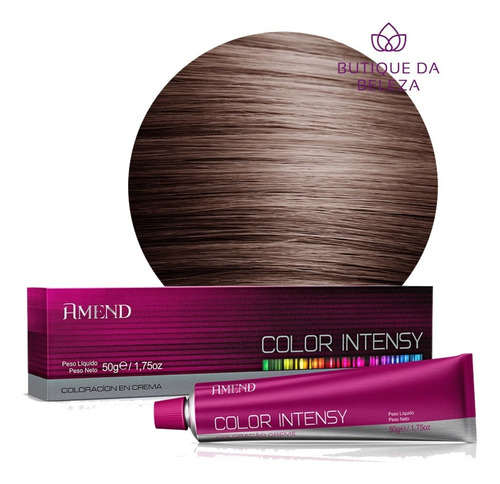 Coloração 5.0 Castanho Claro Amend Color Intensy 50g