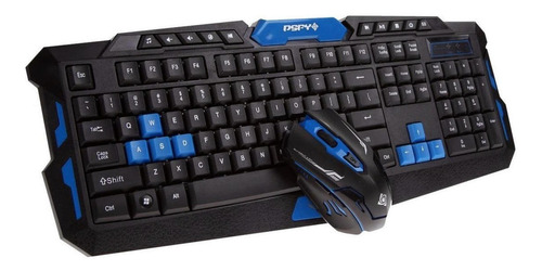 Kit Combo Teclado Mouse Inalámbrico Wireless Rf Gamer