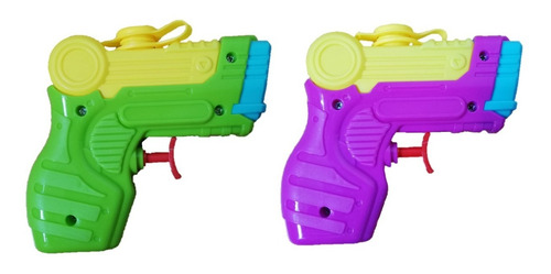 2 Minipistolas De Agua Para Jugar En Patio, Playa O Alberca (Usado)