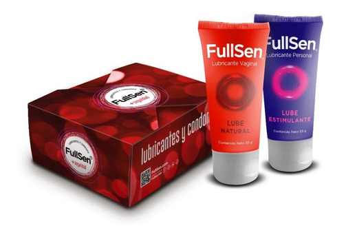 Promoción Fullsen Mix Lubricantes Estimulante Natural 2 Pack