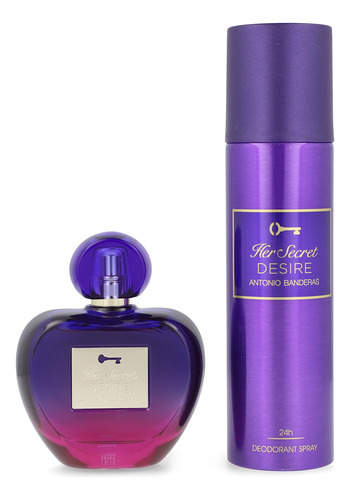 Set Her Secret Desire Antonio Banderas 2pz - Mujer