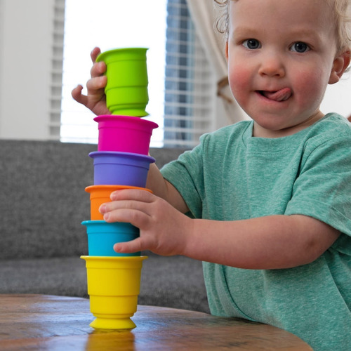 Cosas Para Bebes Vasos De Construcción Silicona Suction Kupz