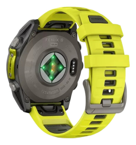 Monitor 0100290620 Fénix 8 47mm Solar Garmin Amarillo M/xxl