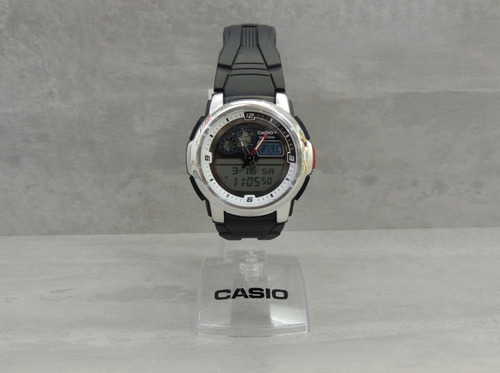 Relógio Casio Termômetro Mod: Aqf-102w-7bvdf - Nf E Garantia