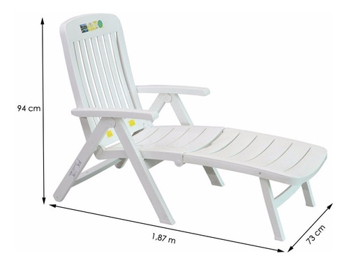 Espreguiçadeira Cadeira Para Área De Piscina De Sitio