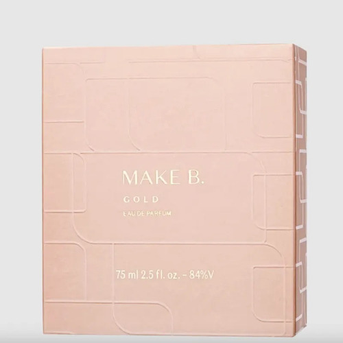 Make B. Gold Eau De Parfum 75ml O Boticário Validade:06/24