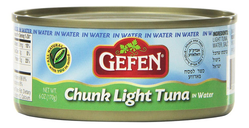 Tuna Chunk Lightpulgadawater Passover, 6 Oz (paquete De 8)