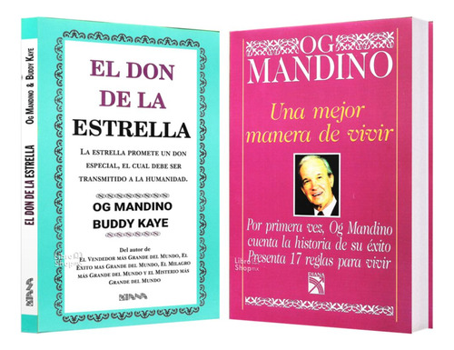 Og Mandino El Don De La Estrella + Mejor Manera De Vivir