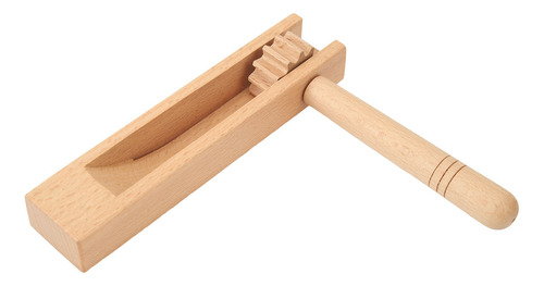 Sonajero Ratchet Noise Maker De Madera Para Hacer Ruido Con