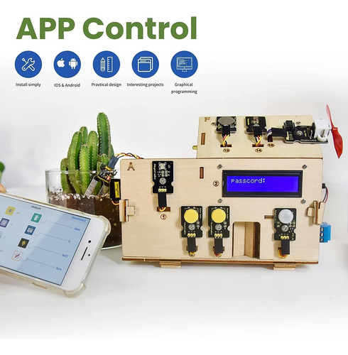 Keyestudio Smart Home Starter Kit Para Arduino Para Uno R3,