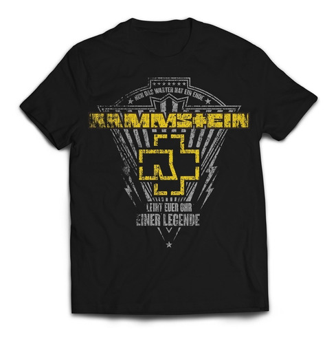 Camiseta Rammstein Legende Rock Activity
