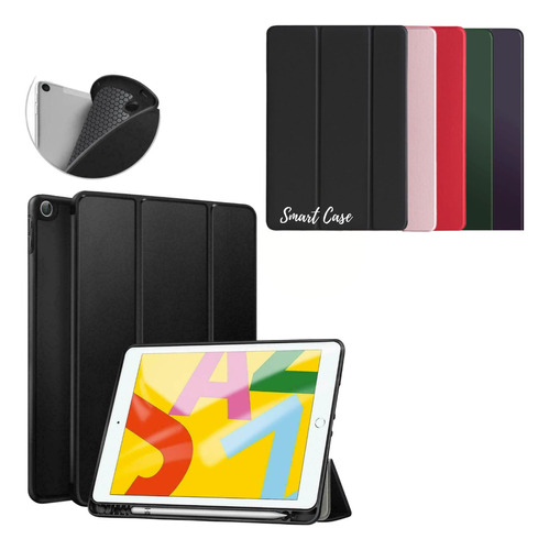 Estuche Forro Funda Smart Case Con Soporte Pencil 