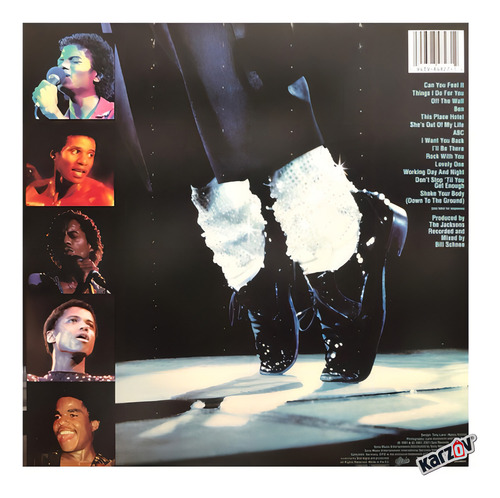 Lp Live - The Jacksons
