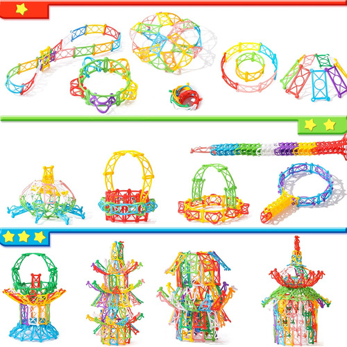 Rainbow Toyfrog Snap-n-twist Bloques De Construcción - 27...