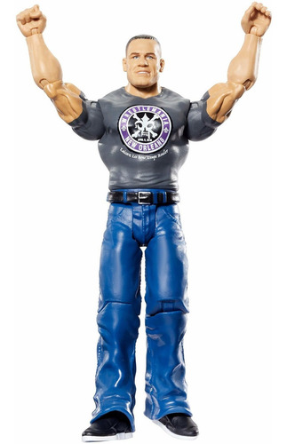 Figura De Acción Wwe Wrestlemania John Cena  Fgc