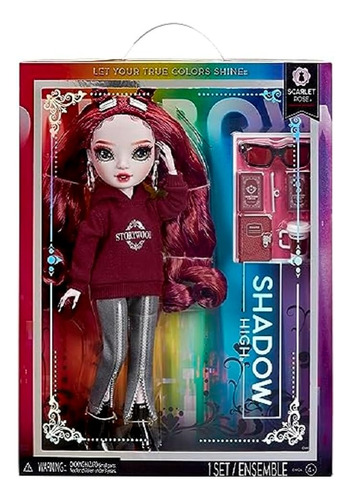 Rainbow High Shadow High Scarlett - Muñeca De Moda